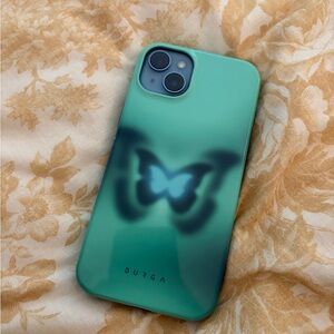 Green Butterfly Phone Case